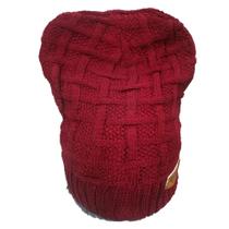 Touca Adulto Unissex Inverno Com Forrado Pelúcia Gorro Proteção Frio