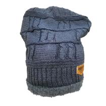 Touca Adulto Unissex Inverno Com Forrado Pelúcia Gorro Proteção Frio