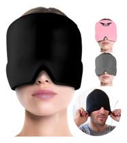 Touca Ajustável P/ Dor De Cabeça Enxaqueca Quente Frio