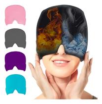 Touca Alívio De Enxaqueca Máscara Gel Alivio Dor De Cabeça