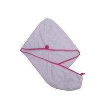 Touca Anti Frizz Pós Banho Microfibra Lilás Camesa