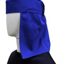 Touca Arabe Soldador Brim Segurança Soldas + Oculos Seguranç