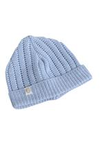 Touca Azul Tricot Beth Bebê