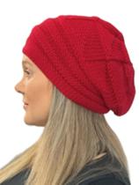 Touca B9 Beanie Gorro de Lã Caidinha Masculina Feminina Adulto Feita no Brasil