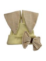 Touca Bebê Pascoa Menina com Laço da Cor das orelhas