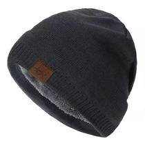 Touca Boina Gorro Masculina Forrada Lã Inverno Frio Unissex Touca Boina Gorro Masculina Forrada Lã Inverno Frio Unissex
