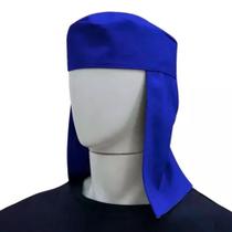 Touca Brim Tipo Arabe Azul Royal -THS
