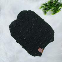 Touca Caída Tricô Gorro Boina Beanie Lã Masculina Feminina Macio Quentinho