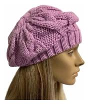 Touca Caída Tricô Gorro Boina Beanie Lã Masculina Feminina Macio Quentinho