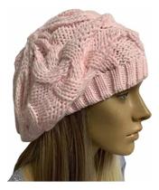 Touca Caída Tricô Gorro Boina Beanie Lã Masculina Feminina Macio Quentinho