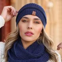 Touca Caída Tricô Gorro Boina Beanie Lã Masculina Feminina Macio Quentinho Touca Caída Tricô Gorro Boina Beanie Lã Masculina Feminina Macio Quentinho