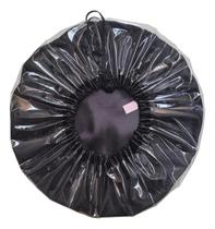 Touca Cetim Banho: Cabelos Protegidos E Hidratados C - Preto