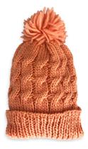 Touca Com Pompom - Salmão