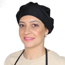 Touca Cozinha Higiênica de Tecido Oxford Cozinheira Churrasqueiro Padaria Lanchonete Garçom Touca de cabelo
