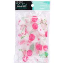 Touca de banho impermeável colorida 28 cm