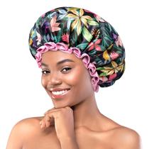 Touca de banho mikimini Rainforest Bath para mulheres e meninas x2