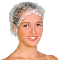 Touca De Banho Ou Hidratação Plástica 50Un Touca De Banho Ou Hidratação Plástica 50Un