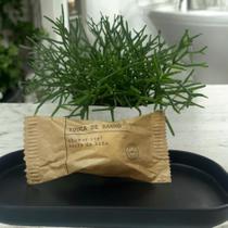 Touca de Banho Plástica Descartável 200unds Embalagem Kraft Realgems