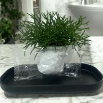 Touca de Banho Plástica Descartável 50unds Embalagem Transparente Realgems