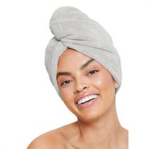 Touca de Banho Seca Cabelo Felpuda Microfibra Anti Frizz