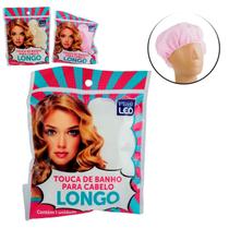 Touca de Banho Vinil 40cm Cabelos Longos Colors - Tudo em Caixa Touca de Banho Vinil 40cm Cabelos Longos Colors - Tudo em Caixa