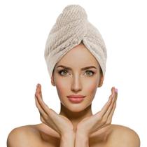 Touca De Cabelo Básica Power Sec - Laço Home Bege