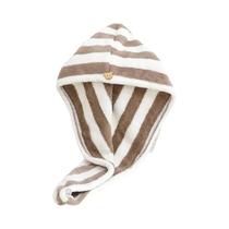 Touca De Cabelo Em Microfibra Coral De Secagem Rápida Para Mulheres, Absorvente De Água, Estilo