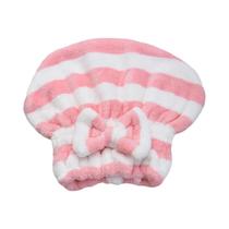 Touca De Cabelo Feminina Listrada De Secagem Rápida Super Absorvente Para Banho Touca De Cabelo Feminina Listrada De Secagem Rápida Super Absorvente Para Banho