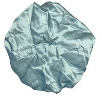 Touca De Cetim Adulto Verde/Rosa - Encaracolados Touca De Cetim Adulto Verde/Rosa - Encaracolados