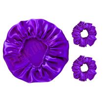 Touca De Cetim Anti Frizz + 2 Xuxinhas Touca De Cetim Anti Frizz + 2 Xuxinhas