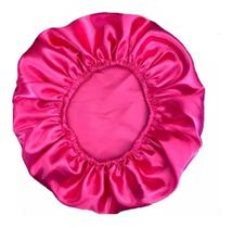 Touca De Cetim Antifrizz - Rosa