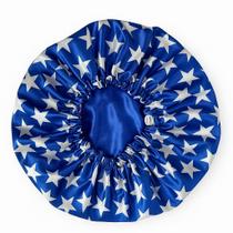 Touca de cetim dupla face anti frizz com regulador Touca de cetim dupla face anti frizz com regulador