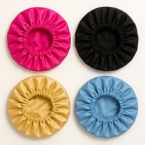 Touca de Cetim Dupla Face - CORES SORTIDAS Touca de Cetim Dupla Face - CORES SORTIDAS