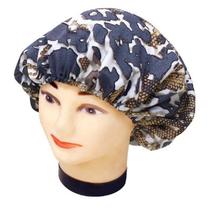 Touca de Cetim Estampada Anti-Frizz - Santa Clara
