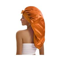 Touca De Cetim Para Cabelo Feminino Com Rabo Longo E Elástico Para Tratamento Capilar Touca De Cetim Para Cabelo Feminino Com Rabo Longo E Elástico Para Tratamento Capilar