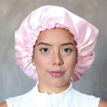 Touca de cetim para cabelo