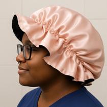 Touca de cetim premium dupla face com regulador Touca de cetim premium dupla face com regulador