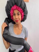 touca de cetim Touca Difusora cetim Toca Difusora de Cetim Secadora - seca cabelo - com Regulador