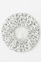 Touca de cetim uma face estampada - canção- anti frizz sem regulador