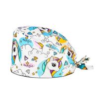 Touca De Enfermeira Em Algodão Puro, Absorvente De Suor, Antiderrapante, Envoltório Suave Para Touca De Enfermeira Em Algodão Puro, Absorvente De Suor, Antiderrapante, Envoltório Suave Para