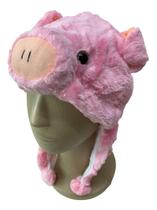 Touca de frio - Porquinha - quentinha Touca de frio - Porquinha - quentinha