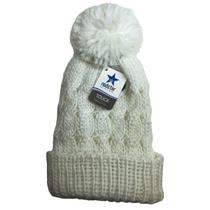 Touca De Inverno Unissex Com Pompom Para Frio Em Poliéster Lã VSI01010