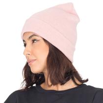 Touca De Lã Gorro Estilo Beanie Feminina Básica Lisa Inverno