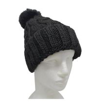 Touca De Lã Pompom Frio Inverno Forrada Moda Feminina Adulta Tamanho Único