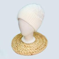 Touca De Lã Trançado Feminino Para Inverno Confortável Quente Básico Varias Cores
