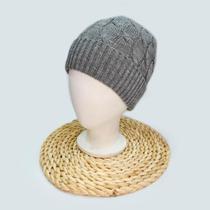 Touca De Lã Trançado Feminino Para Inverno Confortável Quente Básico Varias Cores