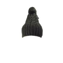 Touca de malha com pompom adulto