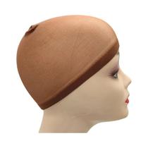 Touca De Malha Elástica Preta E Marrom 2 Peças Rede Para Cabelo Para Confecção De Perucas Touca De Malha Elástica Preta E Marrom 2 Peças Rede Para Cabelo Para Confecção De Perucas