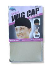 Touca de Meia Wig Cap para Cabelo - 2 Peças