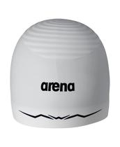 Touca de natação Arena Aquaforce Wave Silicone White G-Large